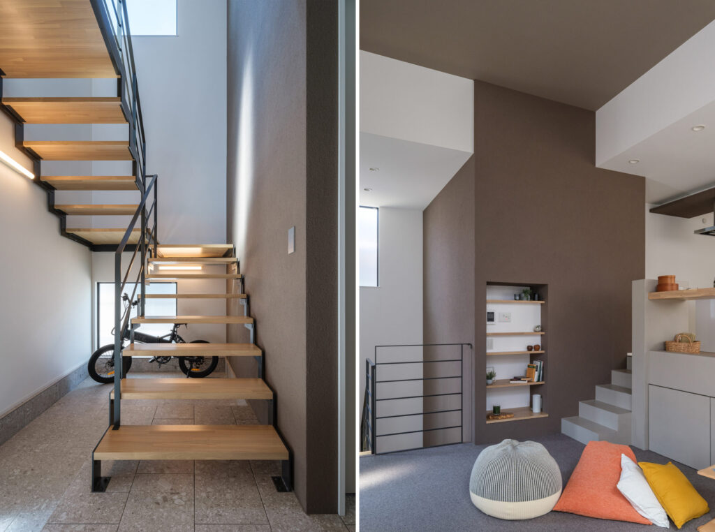 船橋市・習志野市・千葉市で建てる注文住宅｜アイアン階段